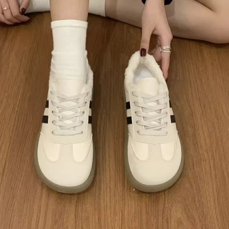 Women's Shoes Autumn New Fashion Casual Shoes College Style Wide Toe Soft Comfortable Flat Shoes Outdoor Casual Sports Shoes2024