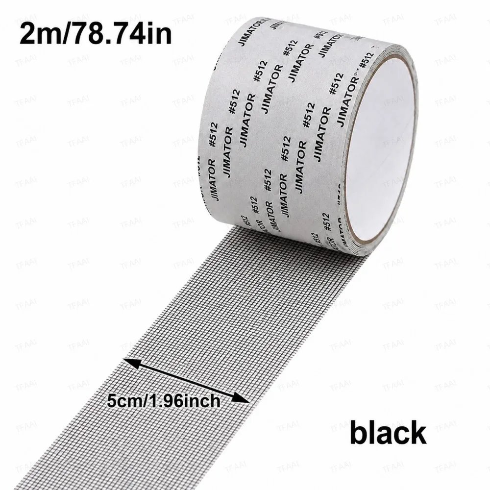 5cmx2m black