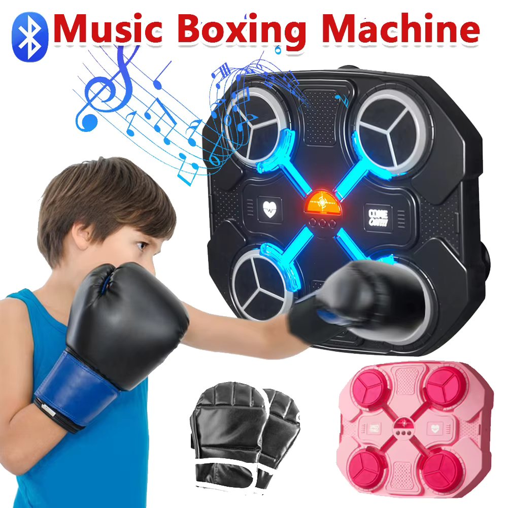 Intelligent Trainer Boxing Practice Wall Electronic Music Boxing Target Boxing Machine Home Wall Hanging Sanda Sandbag For Kids