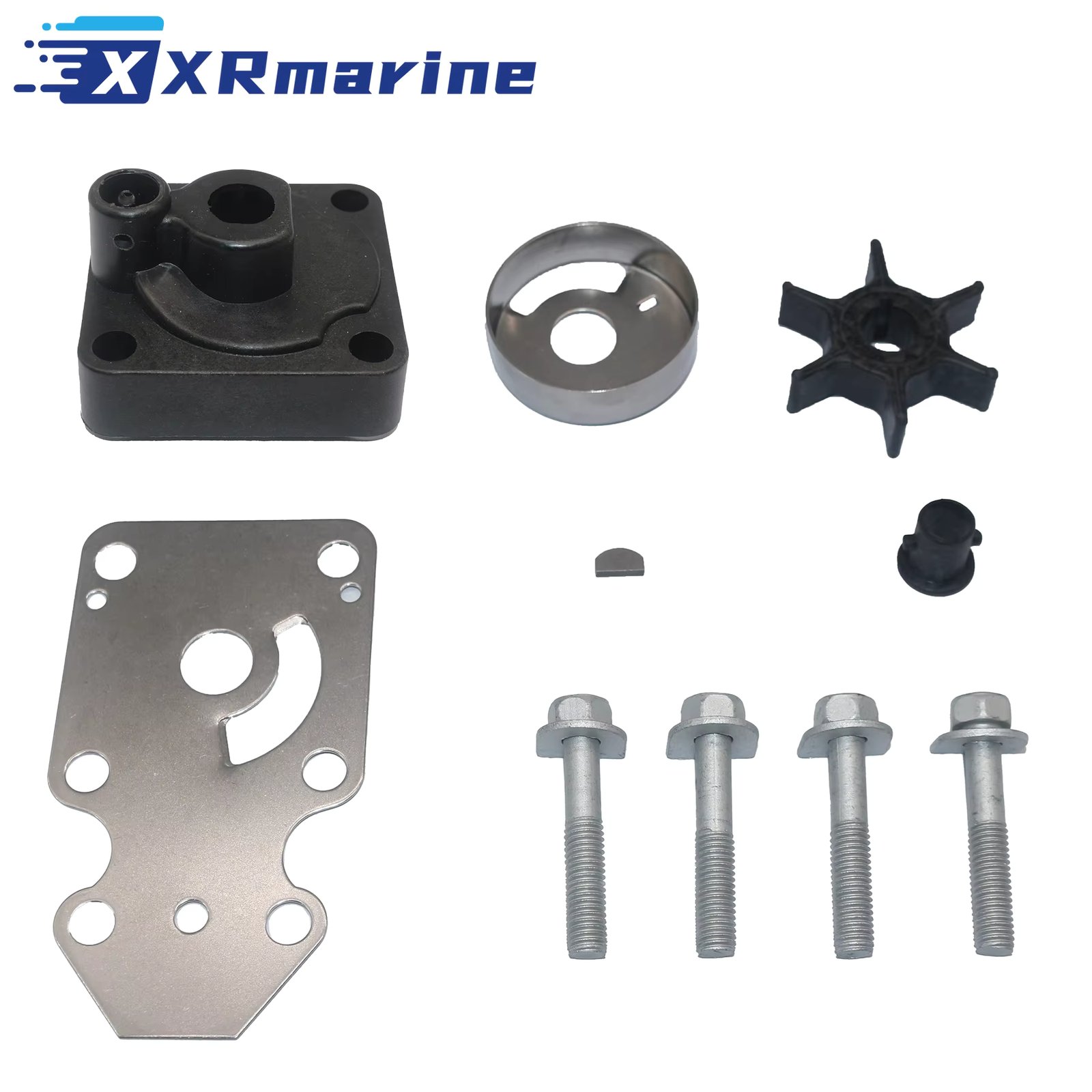 Water Pump Kit with Impeller for Yamaha Outboard 9.9HP 13.5HP 15HP OE:63V-W0078-04 Sierra 18-3412