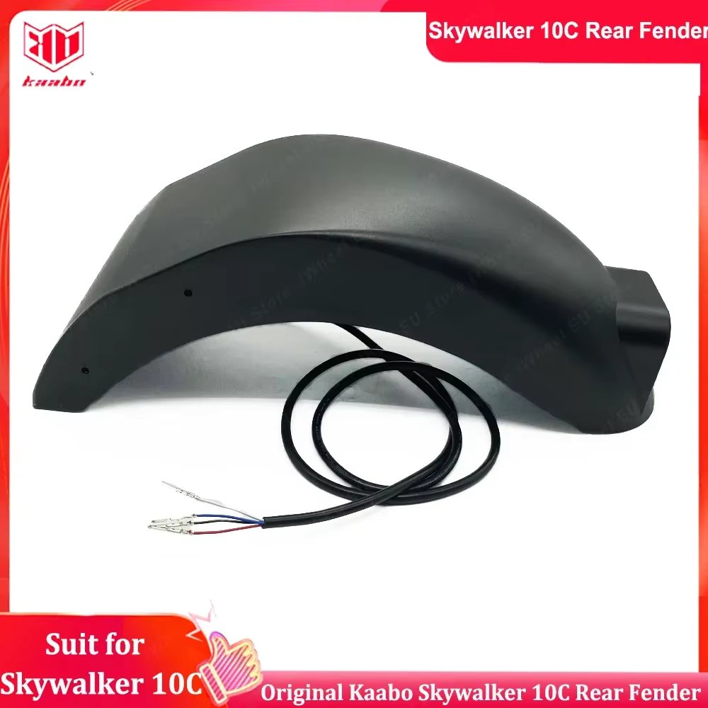 Original Kaabo Skywalker 10C Rear Mudguard Kaabo Skywalker 10C Rear Fender with Tail Light Official Kaabo Accessories