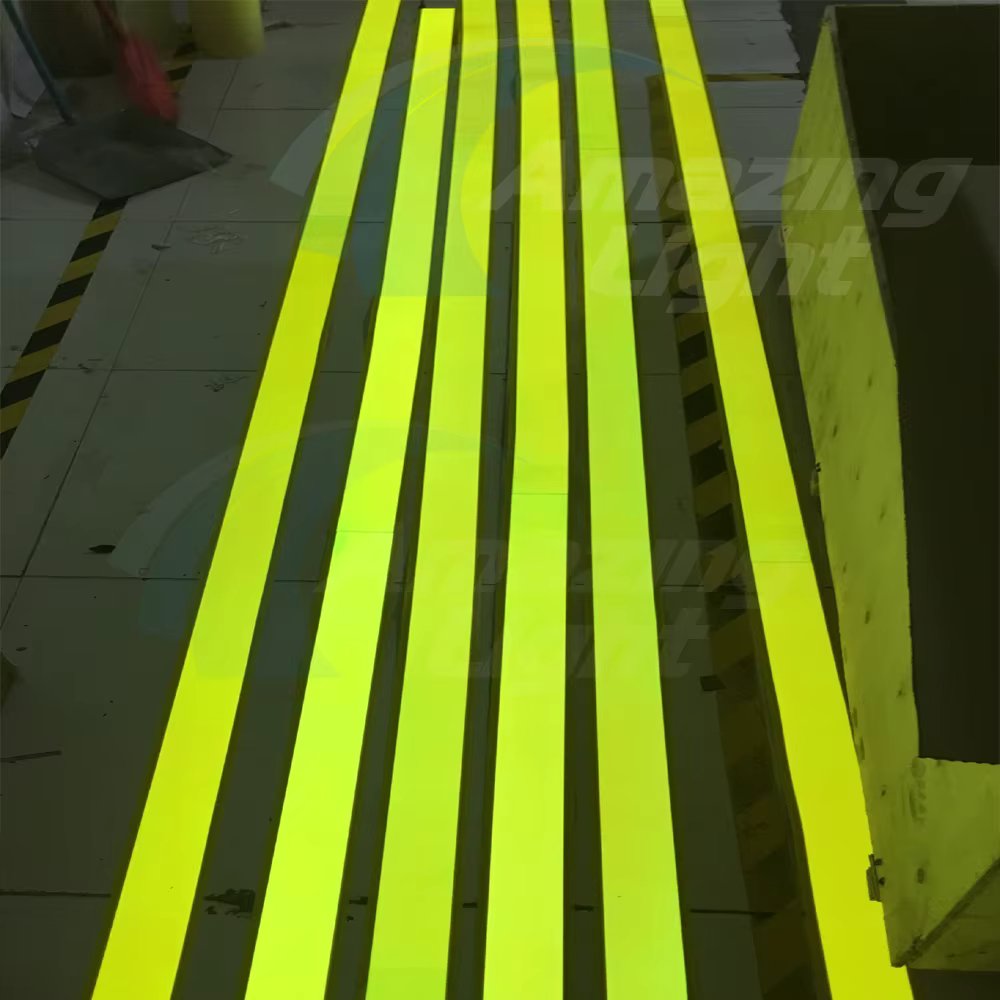 New Arrival 3cmx100cm  Flexible EL Strip Electroluminescent Tape Led Light Neon Tape With DC12V Inverter