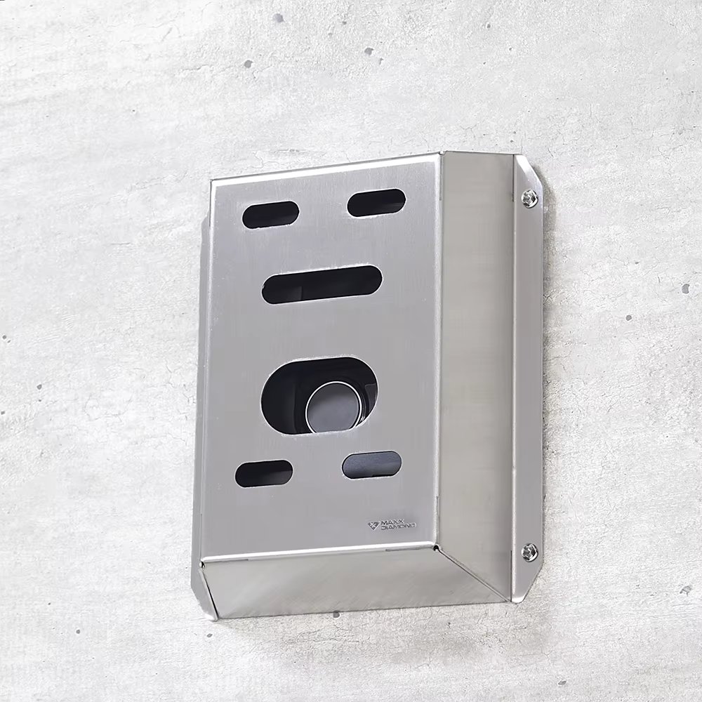 Inclined Electronic Doorway Protection Intercom-Inox Intelbras
