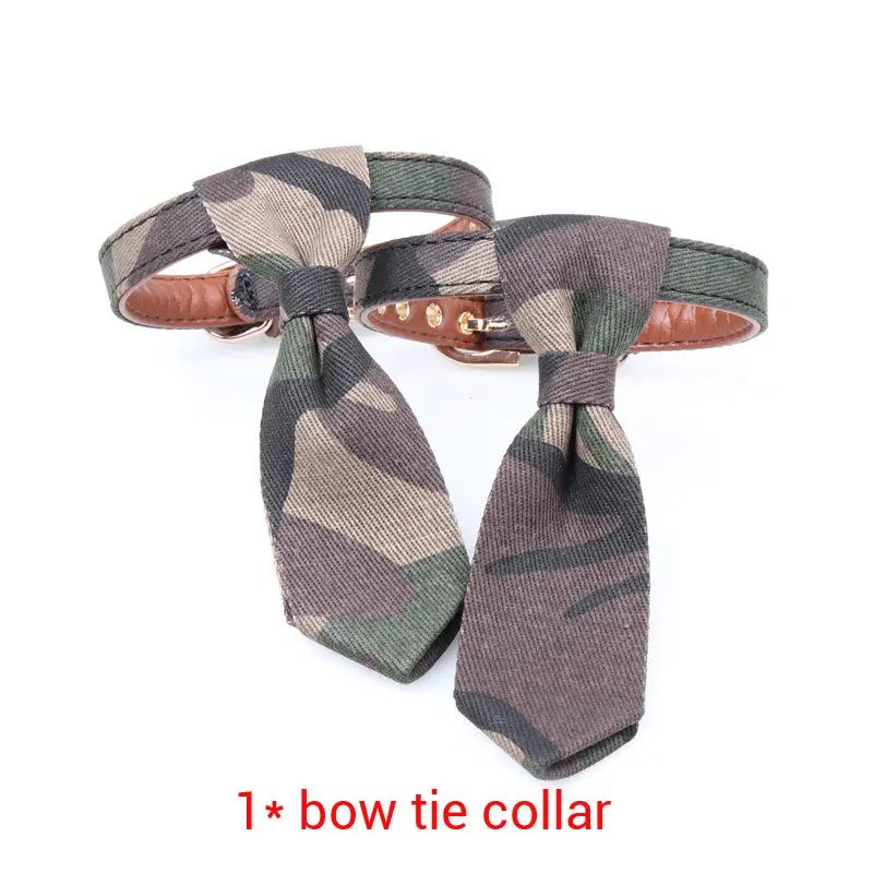 Bow tie Collar Green