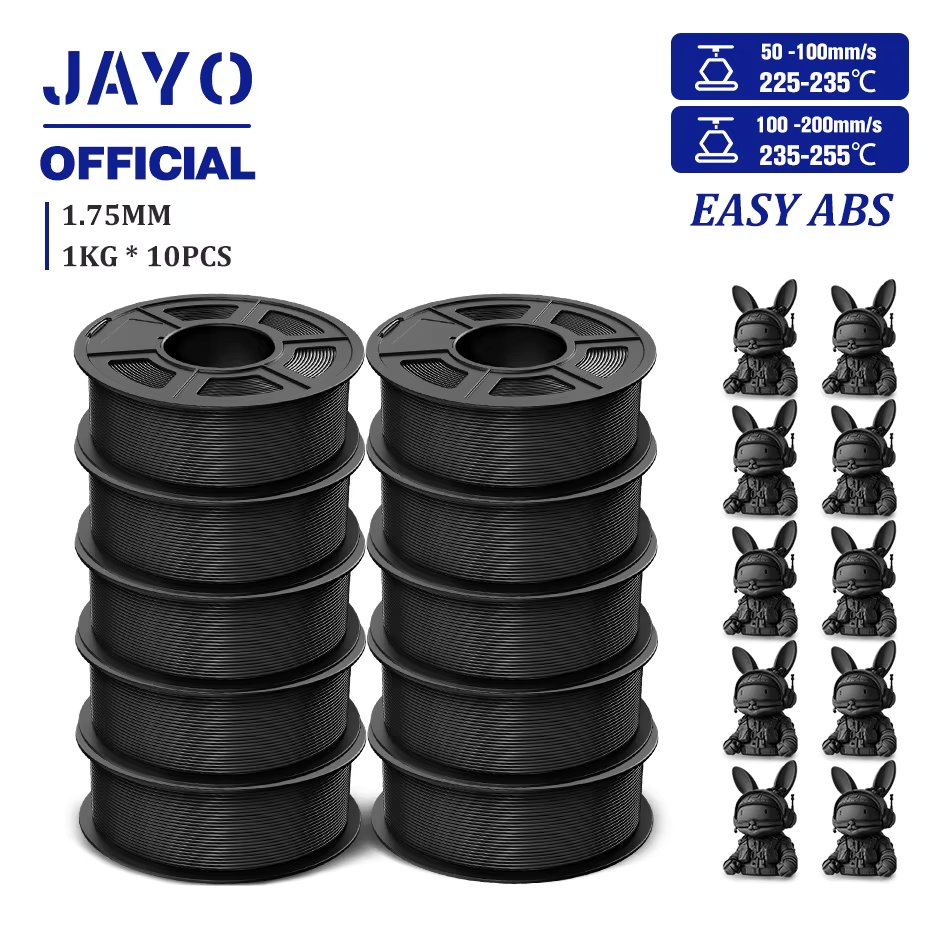 10KG Easy ABS Black