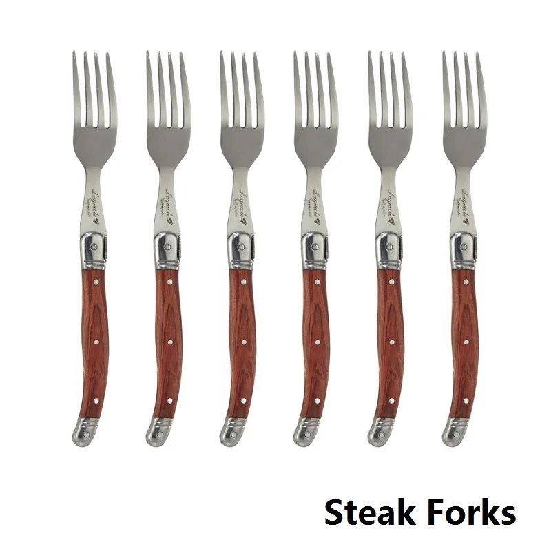 6pcs Steak Forks