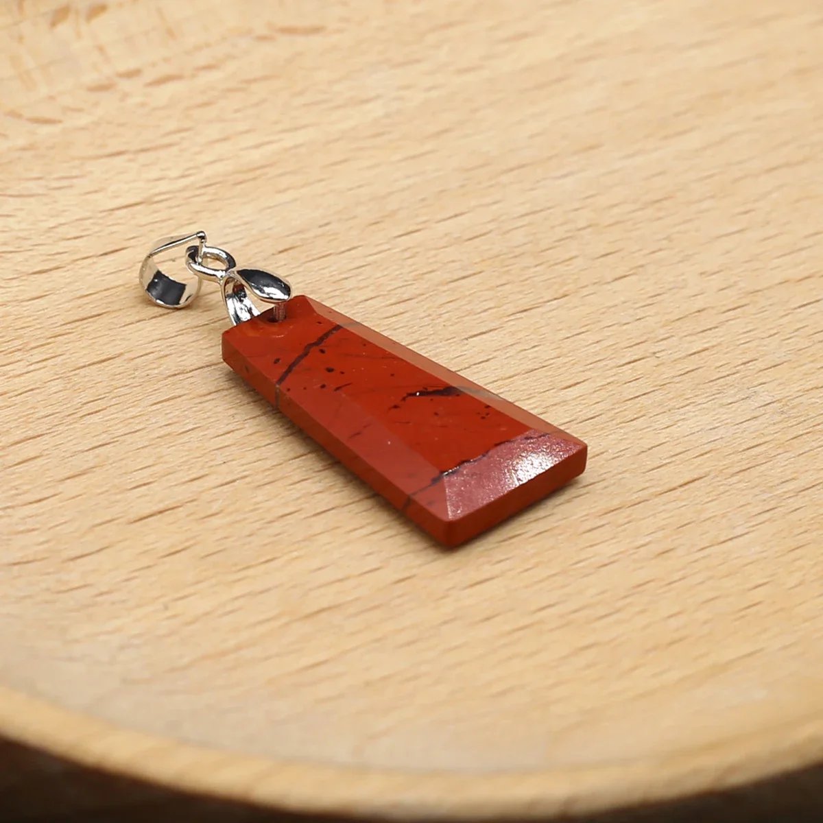 Natural Stone Lapis lazuli Aquamarine Amethysts Trapezoidal Pendant Jewelry Making DIY Necklace Earrings Accessories Gift