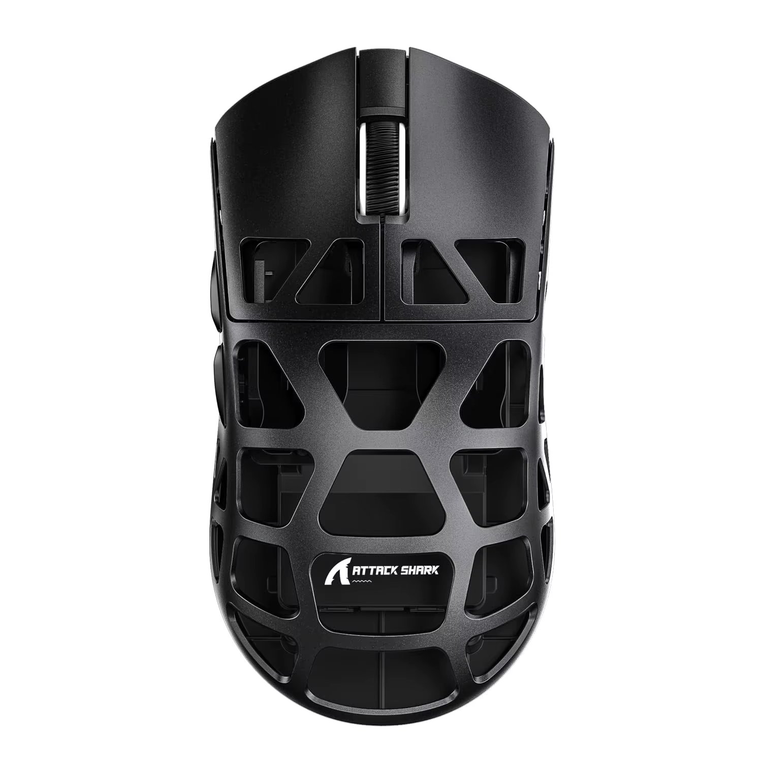 Attack Shark R3 Wireless Gaming Mouse,PAW3395 Up to 26K DPI 8KHz Return Rate,Magnesium Alloy 46G Ultralight Hollowed Design, Tri