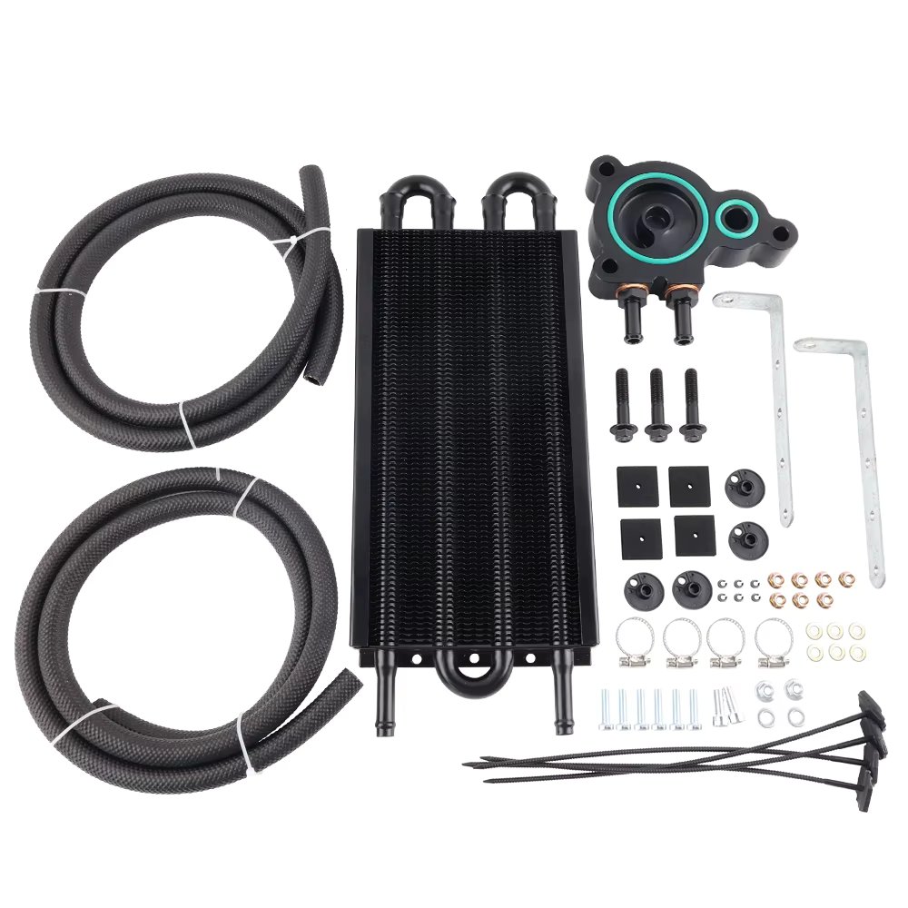 Transmission cooler kit adapter base plate sandwich for Honda GK5 GR9 1.5L FC 1.8L ver1.0 CVT