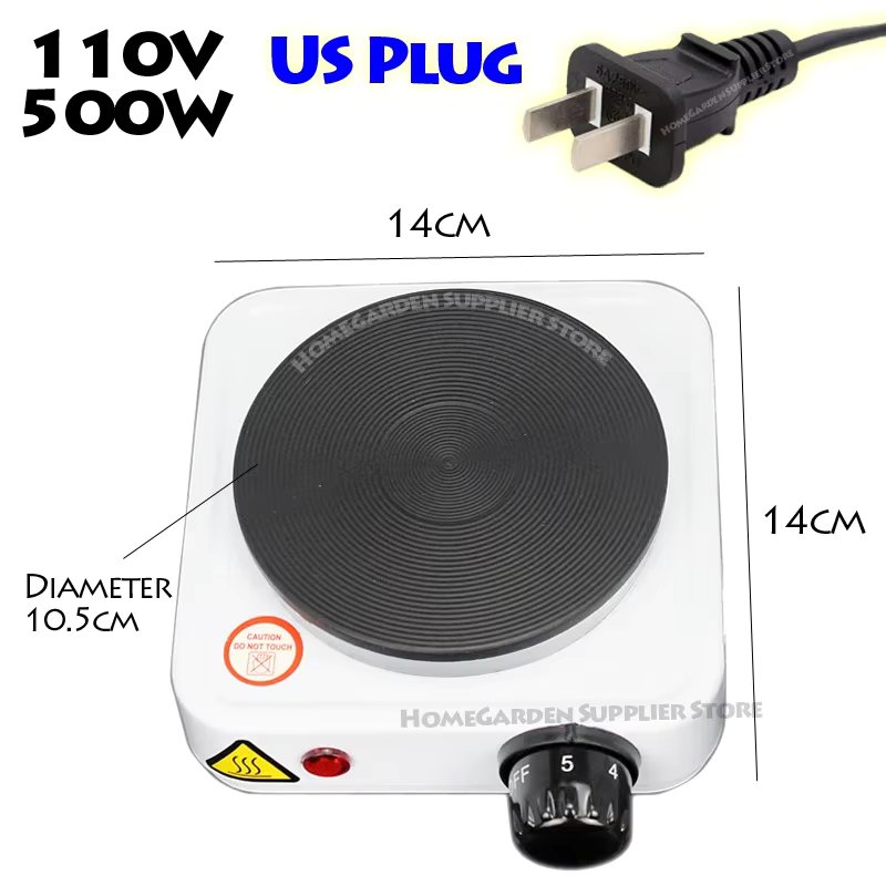 White Heater US Plug