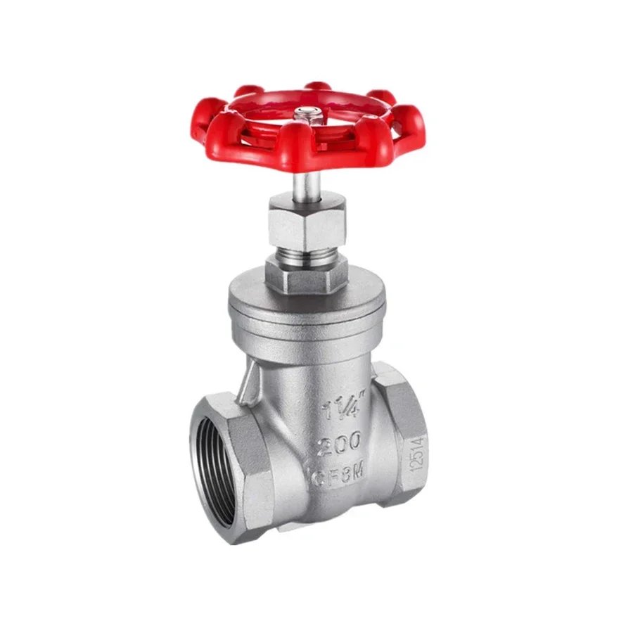 Stainless Steel Gate Valve DN15 DN20 DN25 DN32 Water Switch female Thread Irrigation  Adapter For Water House