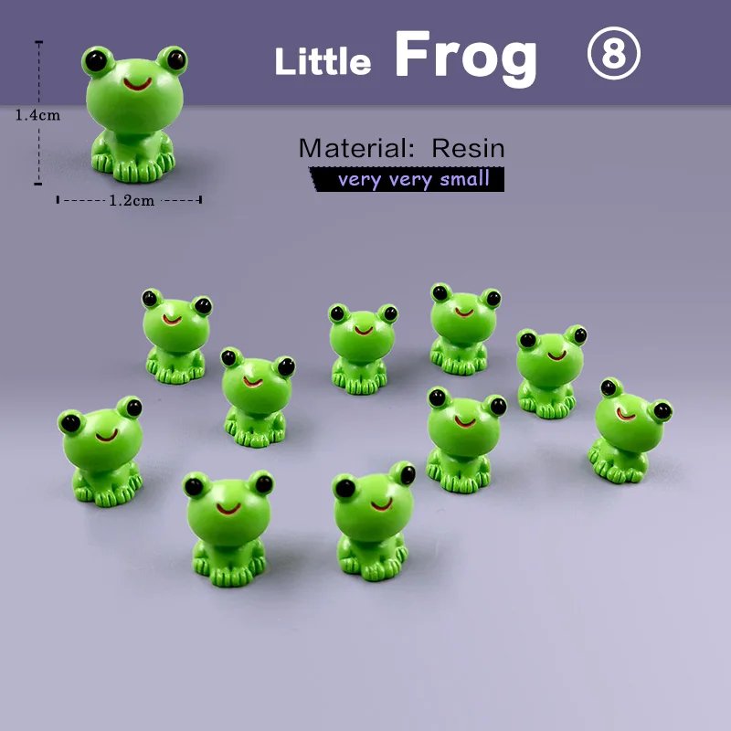 10pcs Frogs