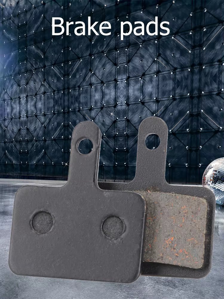 2 Pair Resin Brake Pads Mountain Bike Cooling Disc Brake Pads Cycling Bicycle Parts for SHIMANO M375 M445 M446