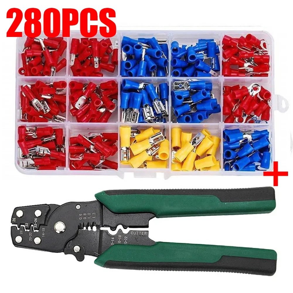 280pcs and plier