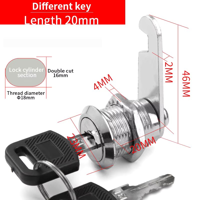 Different key 20mm