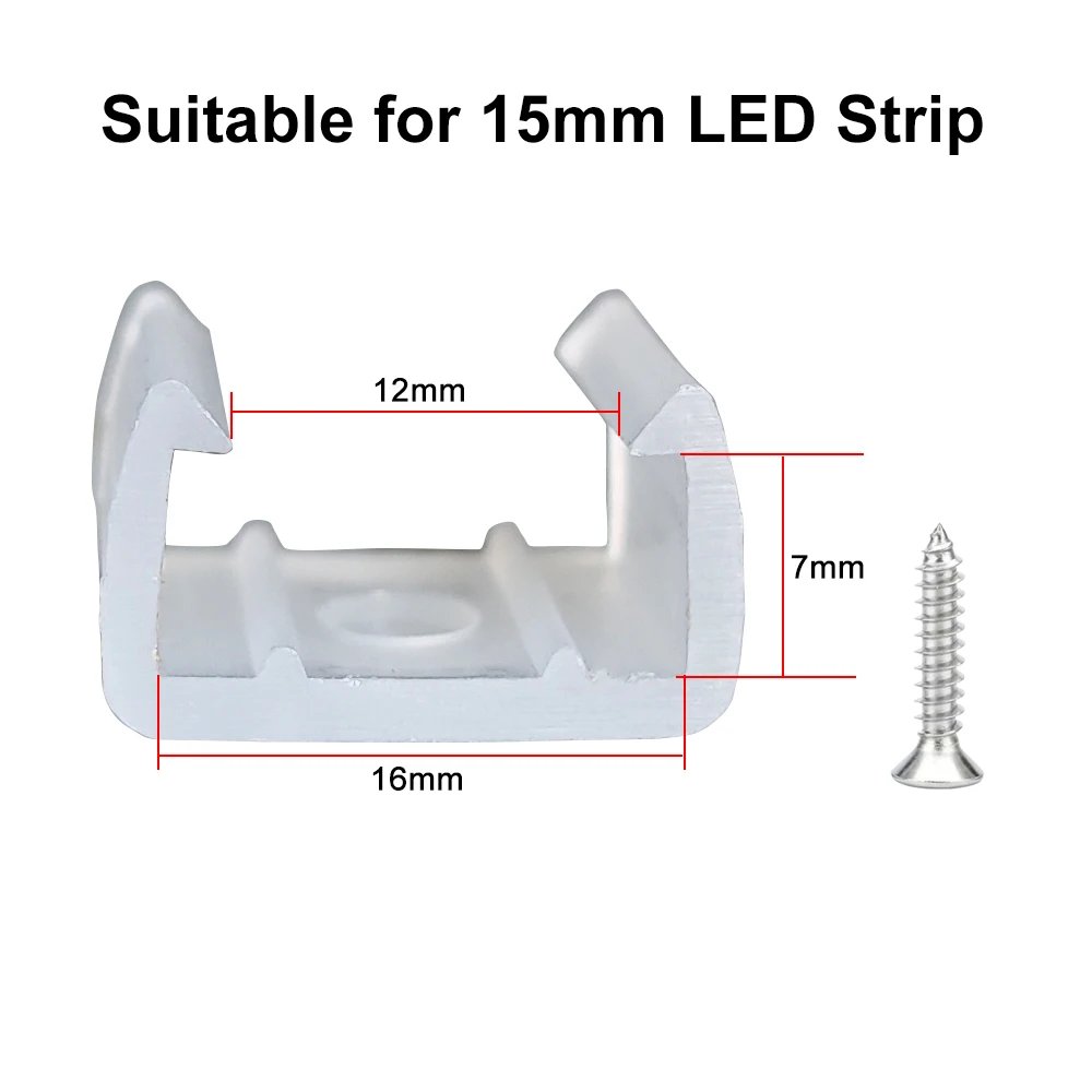 15mm Clip And Screws