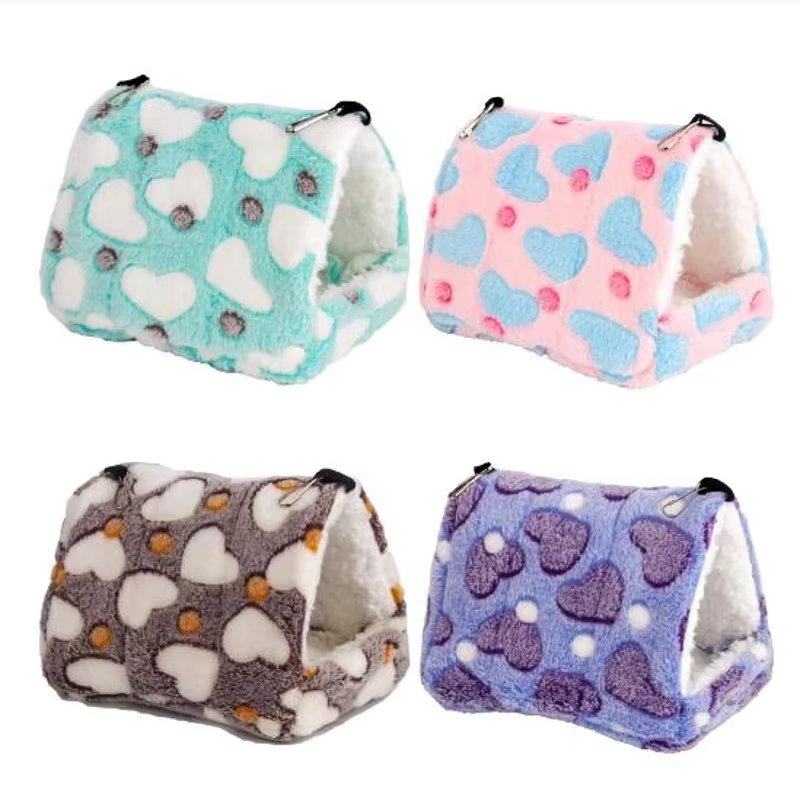 Pet Hamster Nest for Birds House Warm Comfortable Winter Parrot Hammock Cave Cage Hut Tent Pet Bird Cage Accessories