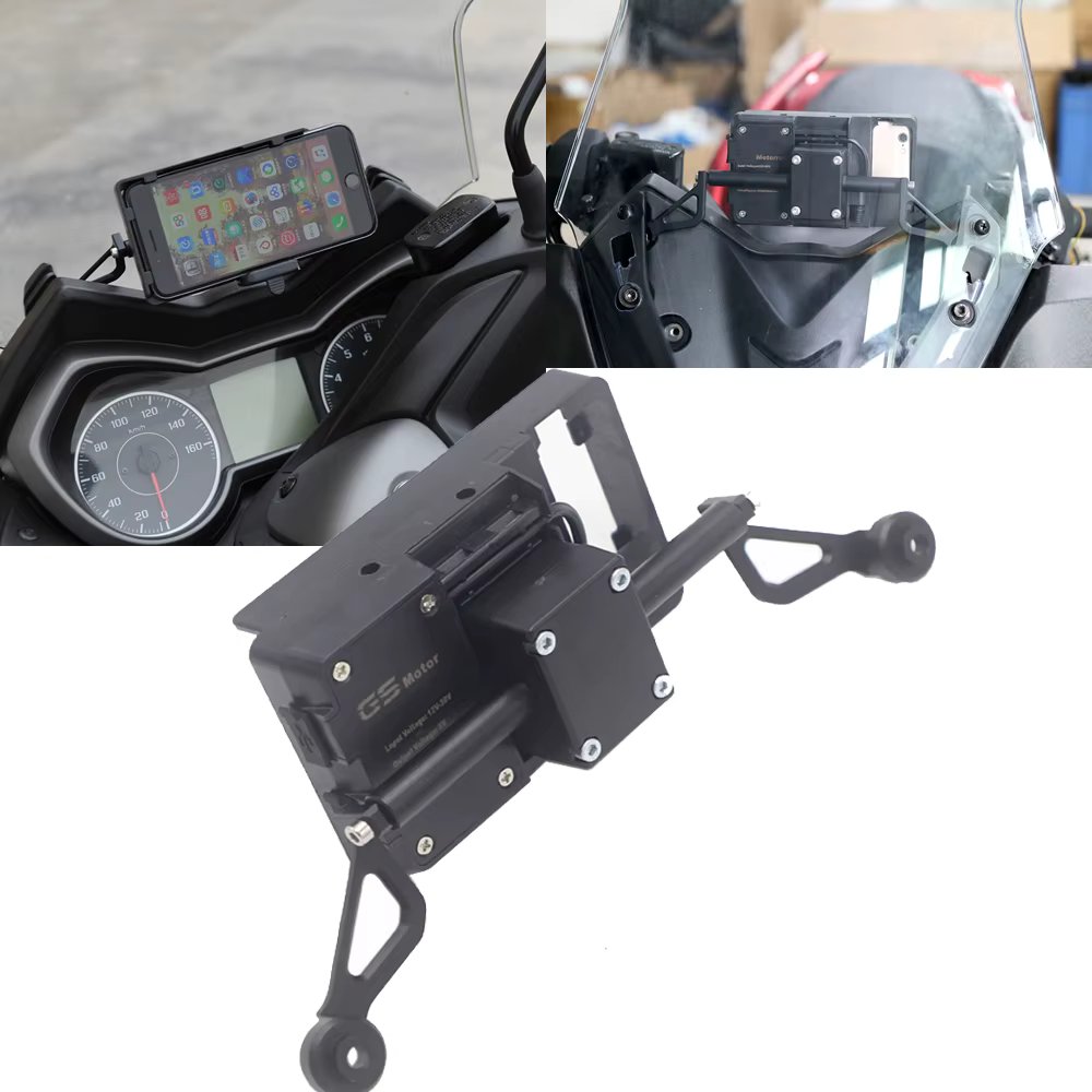 Stylish Motorcycle Navigation Bracket Phone Holder for Yamaha XMAX 300 XMAX300 X MAX 300- Secure GPS Smartphone Mount