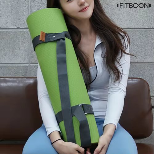 Fit yoga mat Stone tying strap yoga belt with FB-STRAP01
