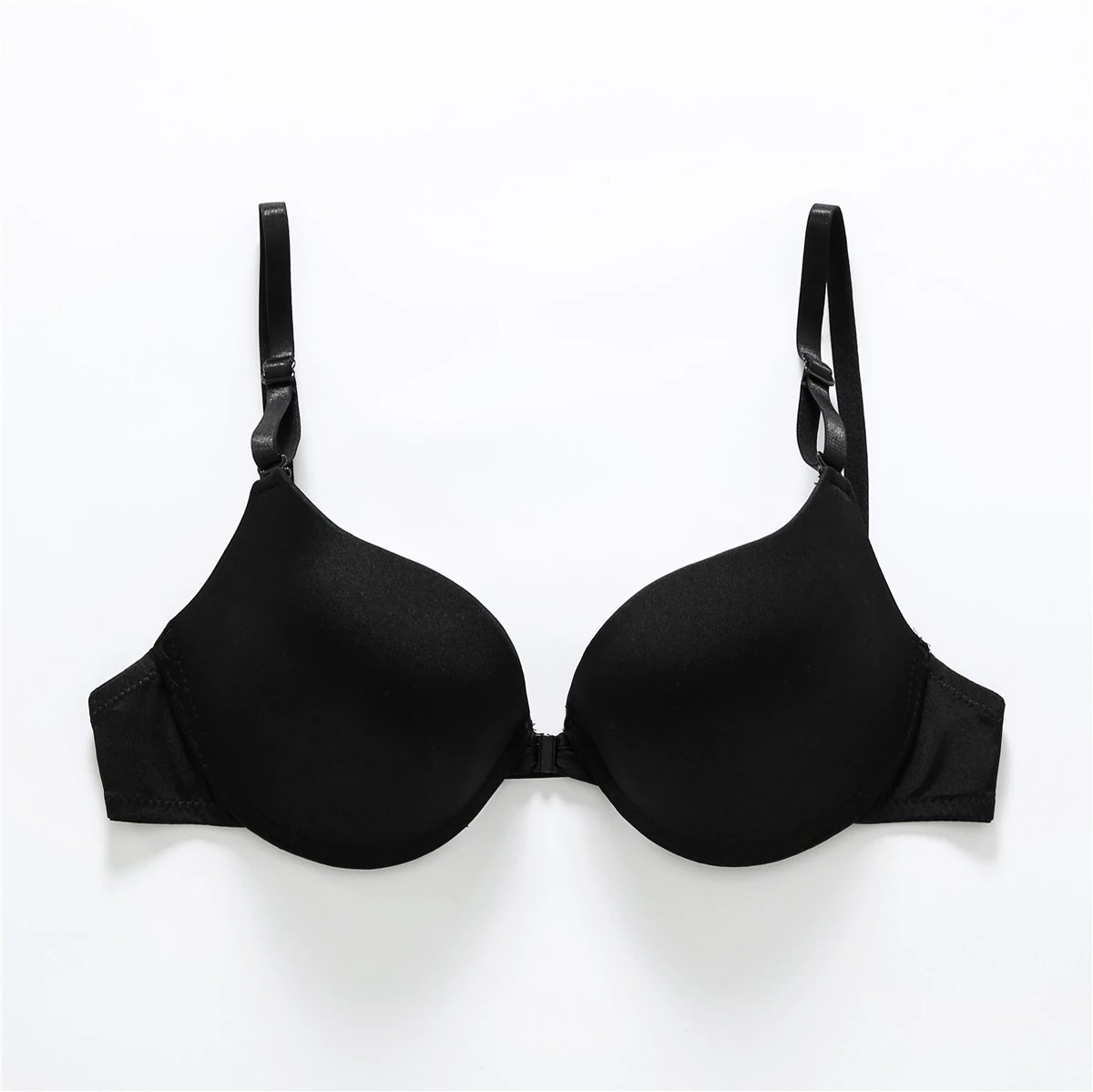 Front Button Lingerie Women Beauty Back Push Up Bra Plus Size Bra  Women Wired Top Sexy Backless Bra Comfortable Intimates