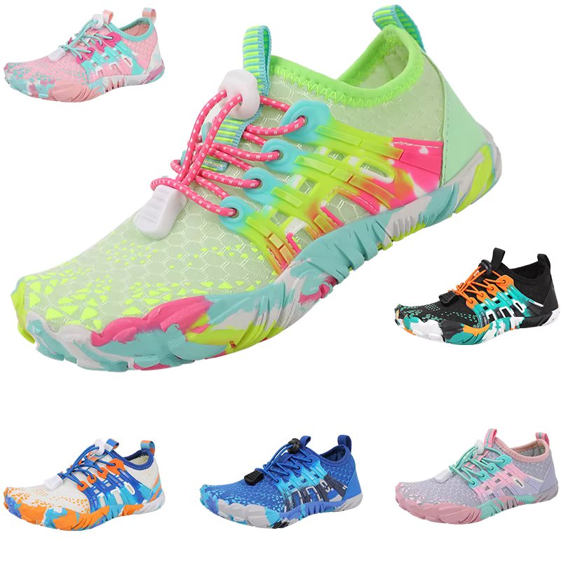 New KID Students Barefoot Quick-Drying Beach Swimming Shoes Aqua Shoes Indoor Fitness Running Shoes Summer Water Shoes 26-38#