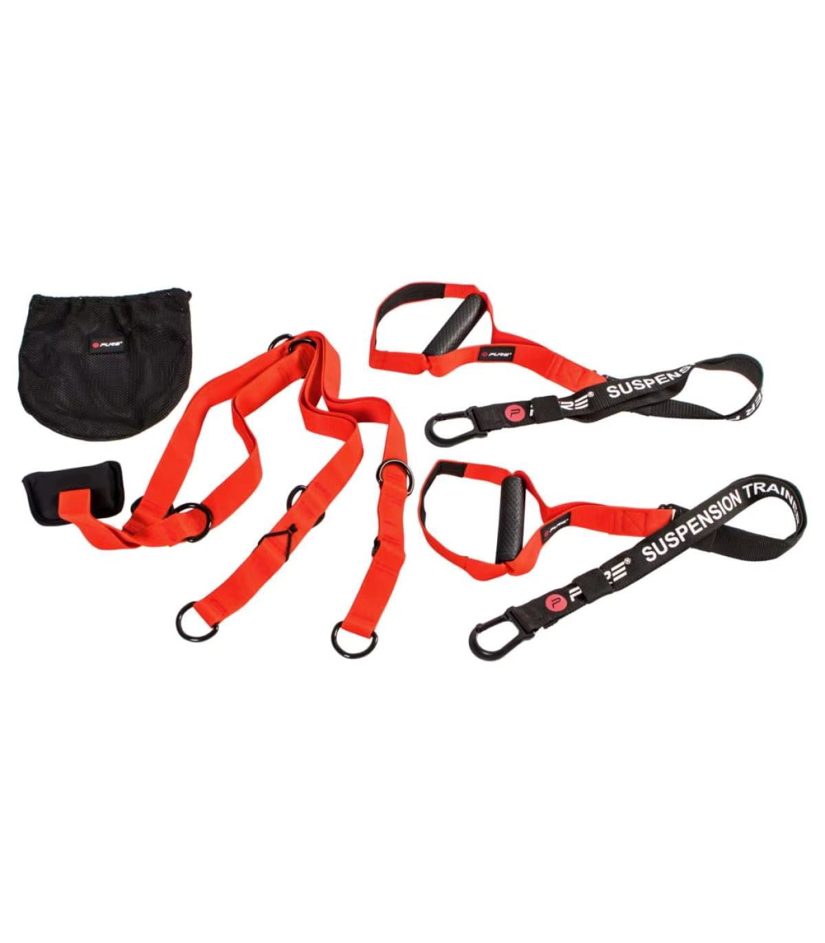 Pure2Improve Exercise Band Pro Suspension Straps Set