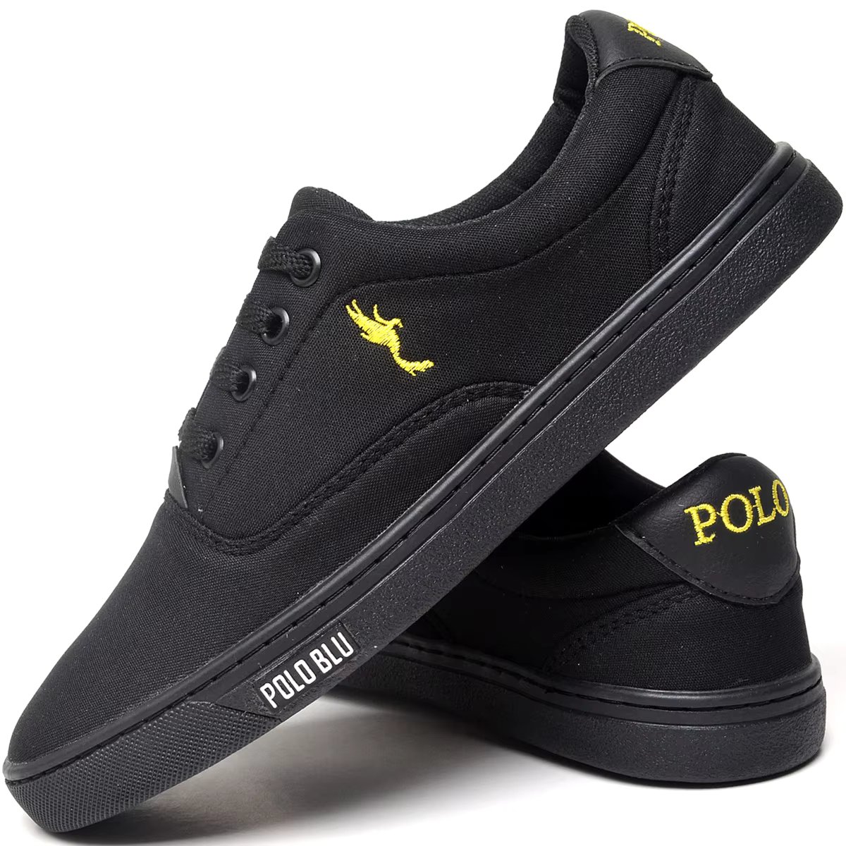 Tênis infantil juvenil masculino escolar cano baixo leve em lona