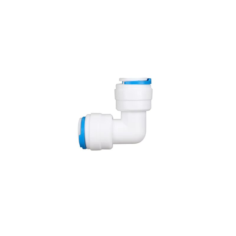 Water Purifier Accessories 1/4" OD Aquarium Quick Fitting RO Water Plastic Pipe Coupling Connector