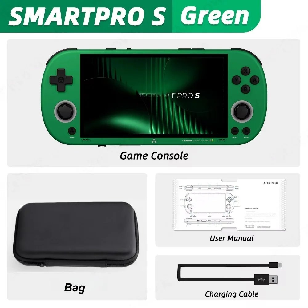 Green With Bag