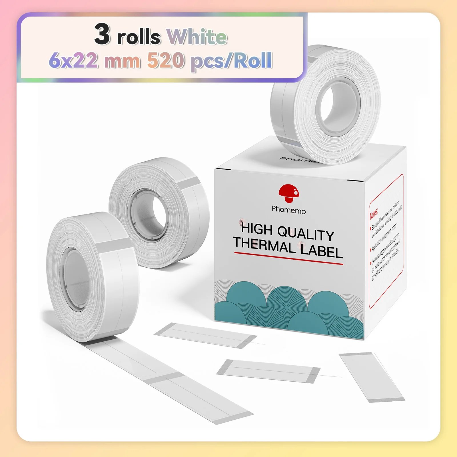 6x22mm Sticker