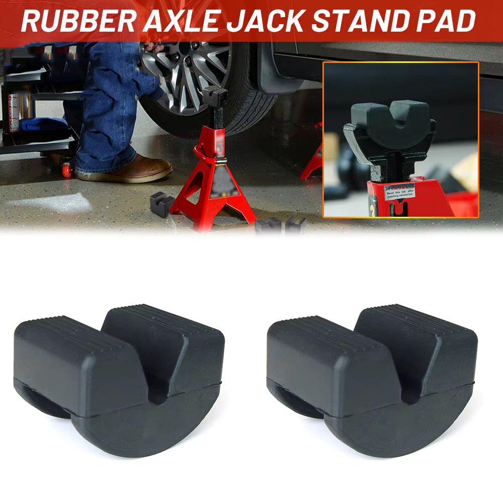1/2pcs Auto Repair Tool Car Jack Rubber Pad Frame Protector Adapter Jacking Tool Pinch Weld Side Lifting Disk Universal