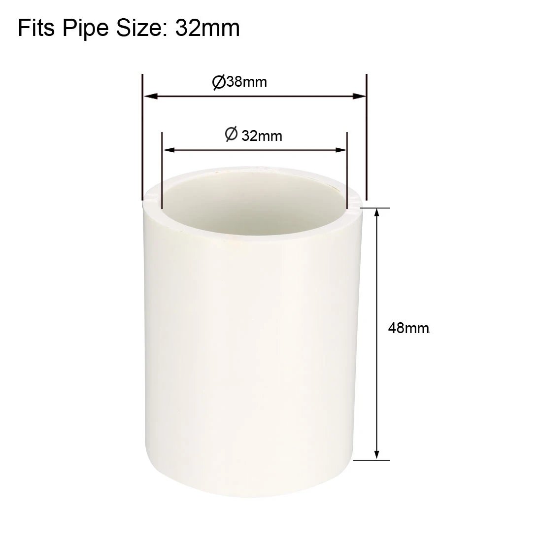 White 32mm 1Pcs