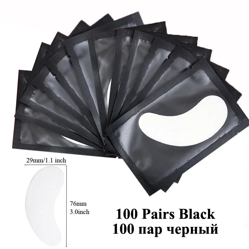 100Pairs Black
