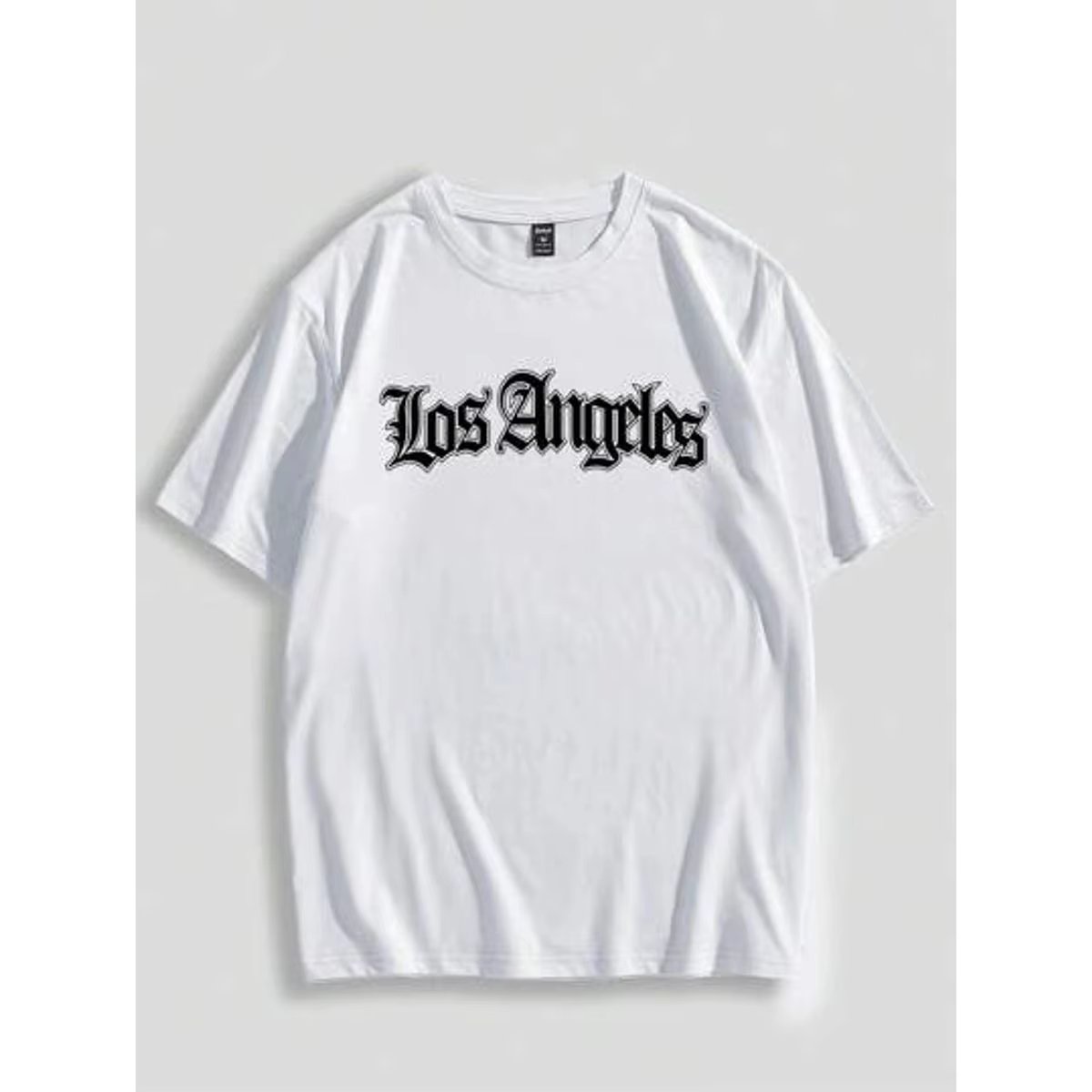 Men's streetwear shirt Los Angeles Graffit basic Cotton skater