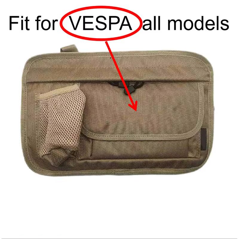 Waterproof Glove Bag Canvas Storage Bag for Vespa Scooter GTS LX LXV GTV Sprint Primavera 150 300 Motorcycle Accessories