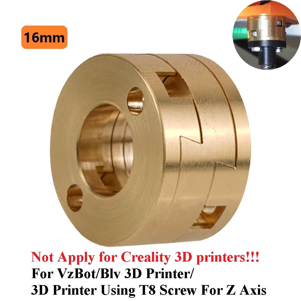 OLDHAM Coupling 18mm Coupler for Creality 3D Printers CR10 S4 S5 CR10S PRO Ender3 Pro V2 3S Z-axis 16mm Coupling for T8 screw