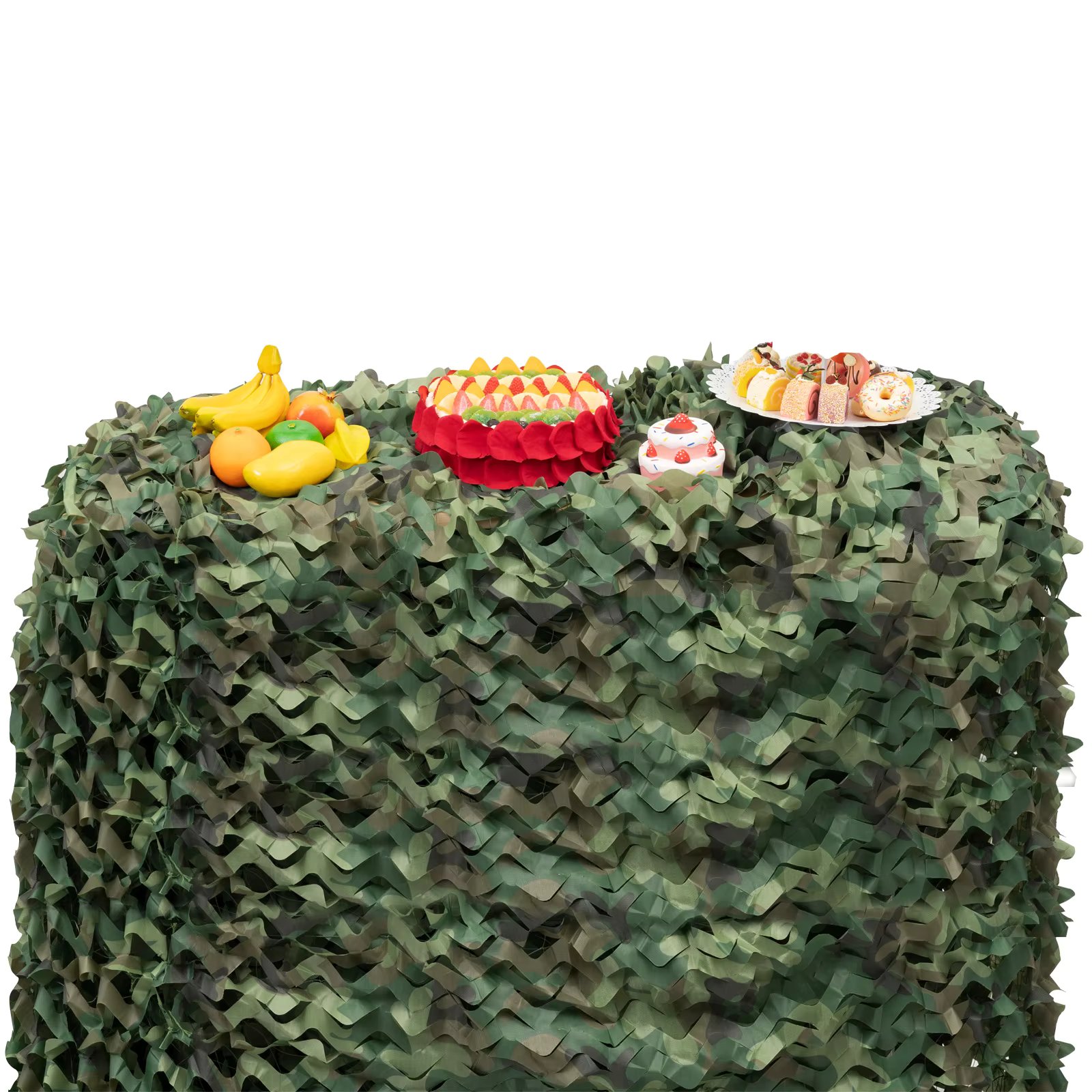 8M*8M Reinforced Hunting Camouflage Nets Woodland Camo Netting Car Covers Shade Camping Sun Shelter Obstruction Equipment