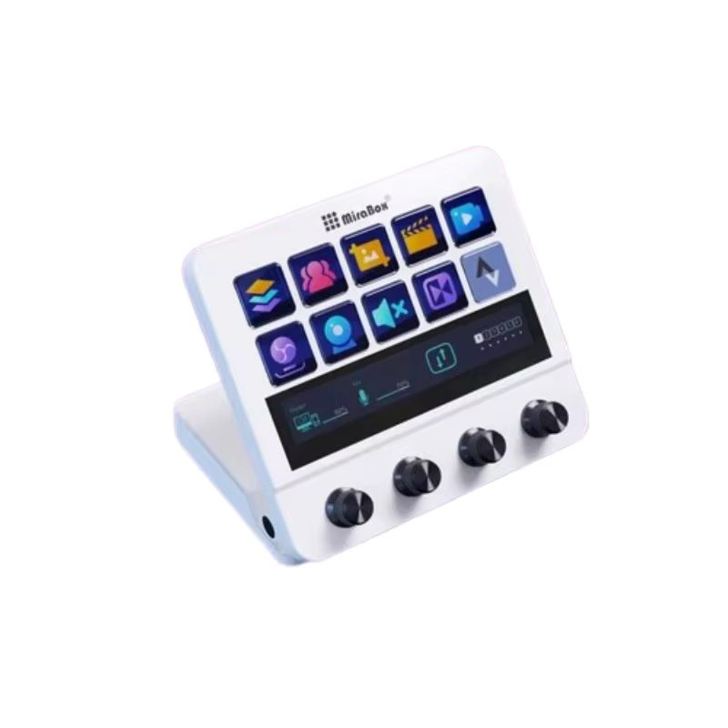 Streamdeck Keypad Custom 10-Key Visual Macro Live Content Keyboards Creation Controller Mini Keypad USB-C & USB-A 