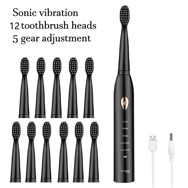 12 head Black