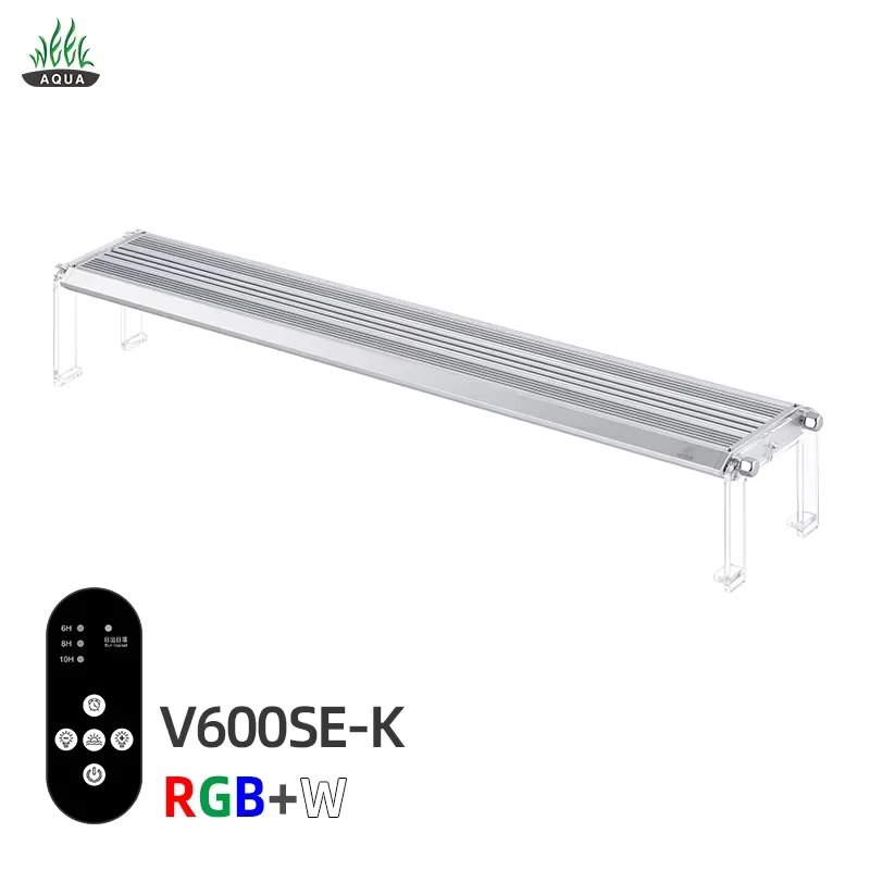 WEEK AQUA V WRGB Aquarium Plant Grow Light LED Full Spectrum Fish Tank Light for Aquatic Plants Aquascaping