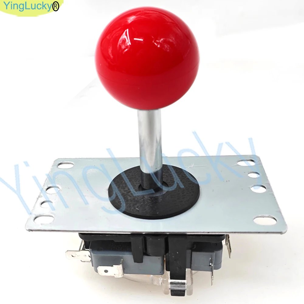 With a red ball