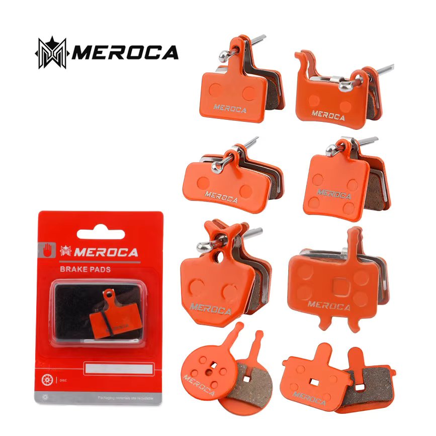 MEROCA MTB brake pads bicycle resin brake pad for SHIMANO SRAM GIANT ZOOM QUADIEM M315 M355 M375 M396 M416 M446 M447 M475