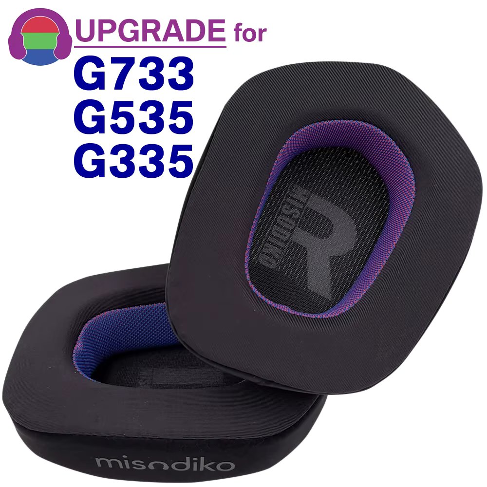 misodiko Upgraded Earpads Replacement for Logitech G733 / G535 / G335 Gaming Headset