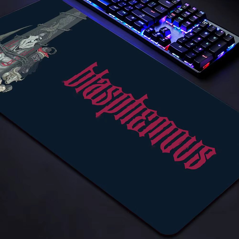 Mouse Pad Non-Slip Rubber Edge locking mousepads Game play mats Popular video game B-Blasphemous for notebook PC computer