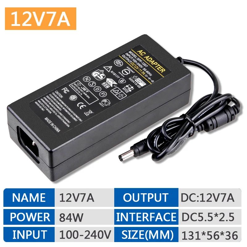 12V7A