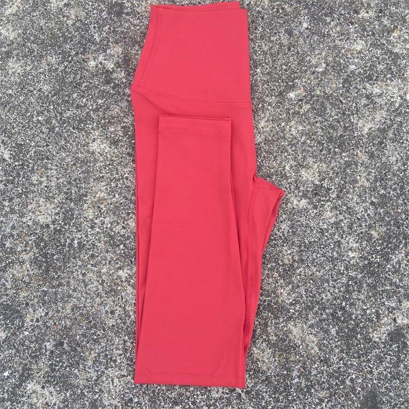 Red leggings