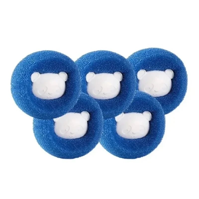 1/5/10PCS Laundry Ball Kit Reusable Washing Machine Hair Remover Ball Cleaning Lint Fuzz Pet Hairs Clothes Household Product