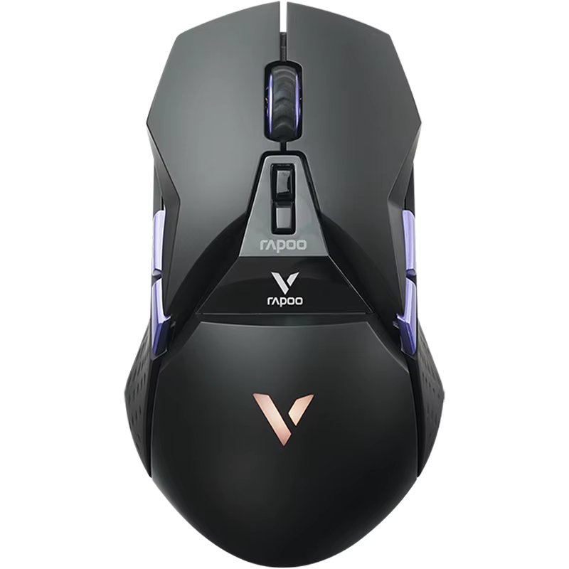 Rapoo VT950PRO Wireless/Wired 2.4GHz Ergonomic Optical 26000DPI RGB Gaming Mouse PAW3395 Sensor Support Qi Wireless Charging