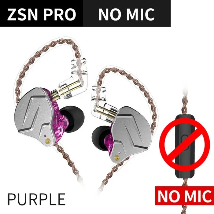 ZSNPro Purple No Mic