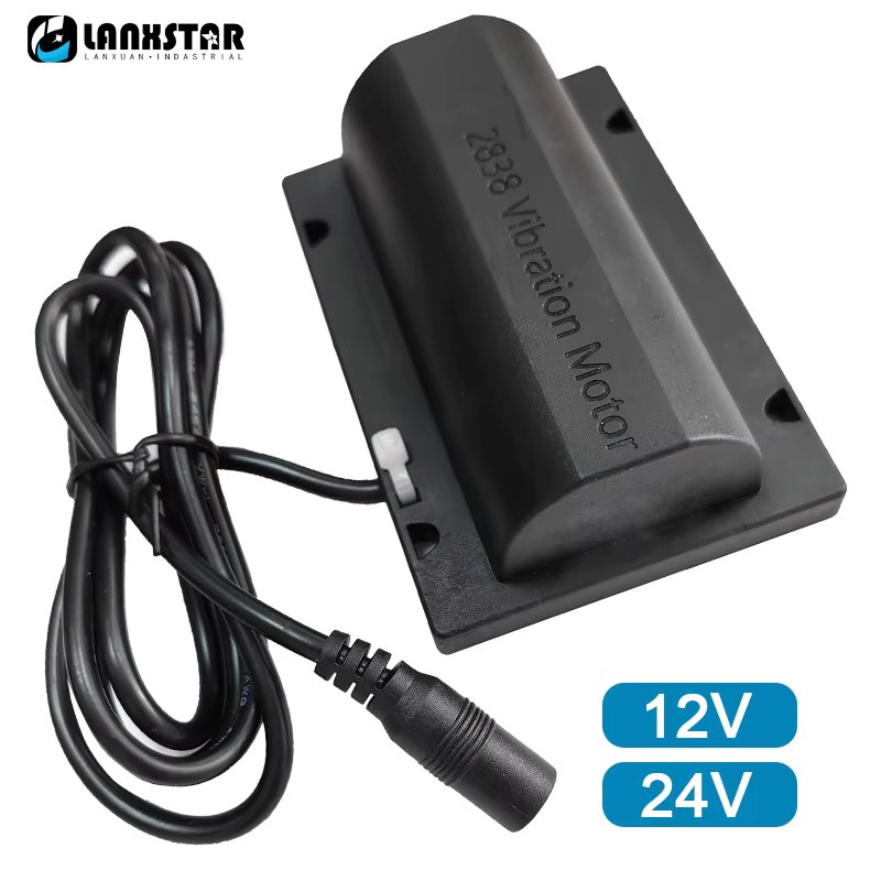 DC 12V/24V 2838 Vibration Motor 4300RPM Suitable For Massage Table Chair Motor Reminder Feeding Vibration Trough Feeding Motor